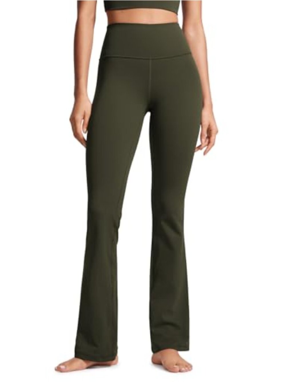 High Rise Butterluxe Flare Leggings Bootcut Yoga Pants with Pocket